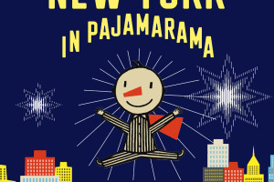 New York book and sponge art project