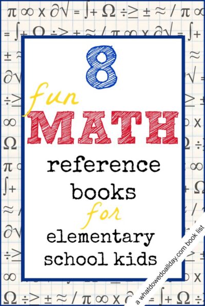 Fun math books for kids ages 7 and up. Elementary and middle school kids.