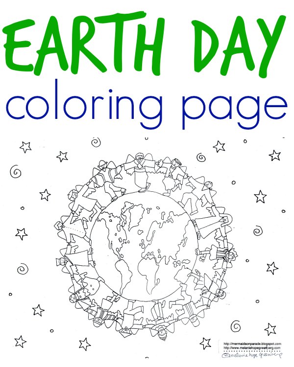 earth day 2014 free coloring pages - photo #3