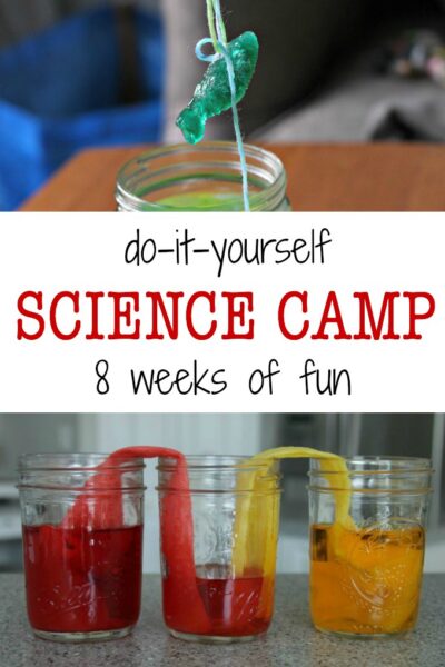DIY summer science camp for kids