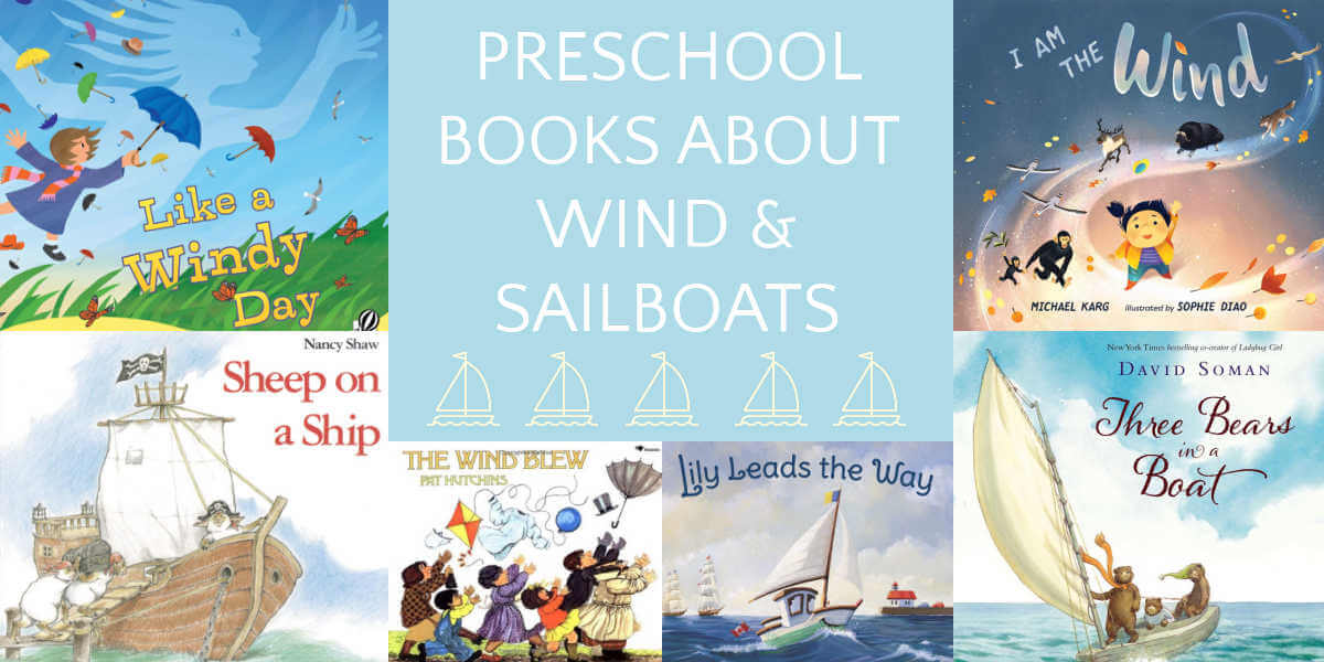 six picture books about wind and sailboats