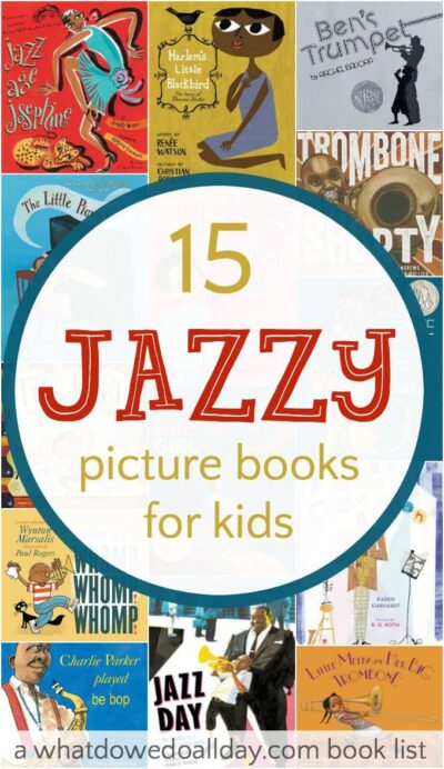 Inspiring and fun jazz picture books for kids