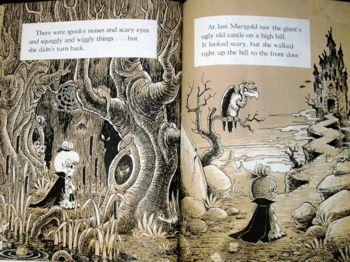 Marigold and the Dragon interior pages