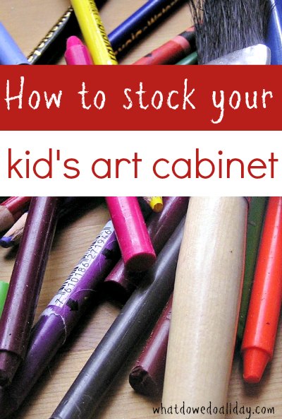 Best art supplies for kids to have at home