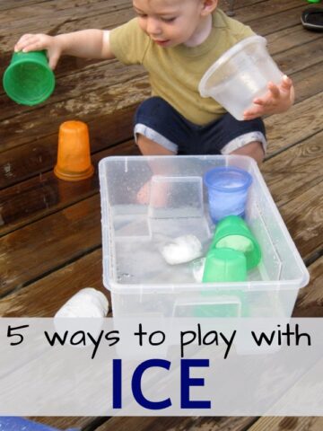 Play with ice and cool down this summer. Number 5 is fun!