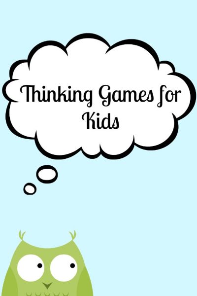 Fun thinking games for kids.