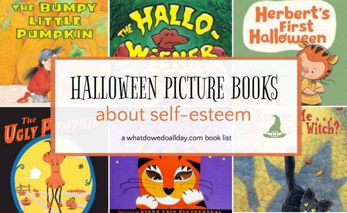 Halloween picture books about self-esteem