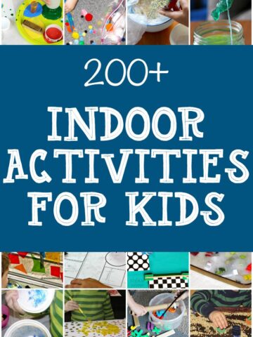 Excellent resource for indoor activities for kids