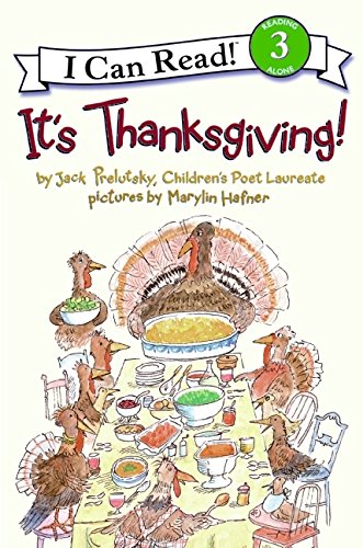 It's Thanksgiving poetry book cover