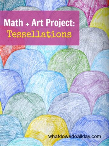 Math Art Activity: Tessellations