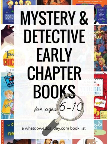 Early chapter book mystery series and detective books