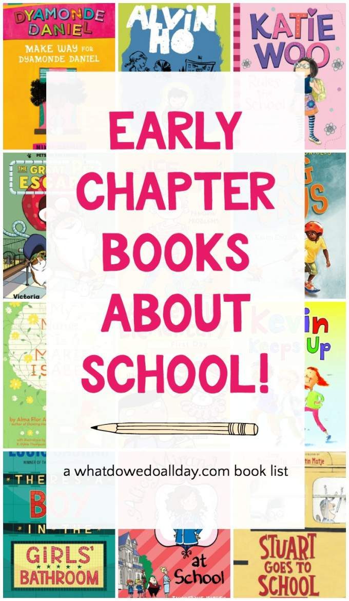 Best chapter books about school for kids.