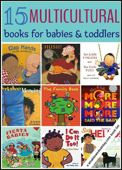 Multicultural books perfect for babies and toddlers.