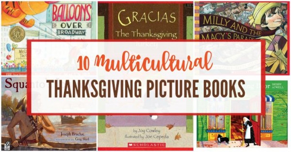 Diverse Thanksgiving picture books for kids and families.