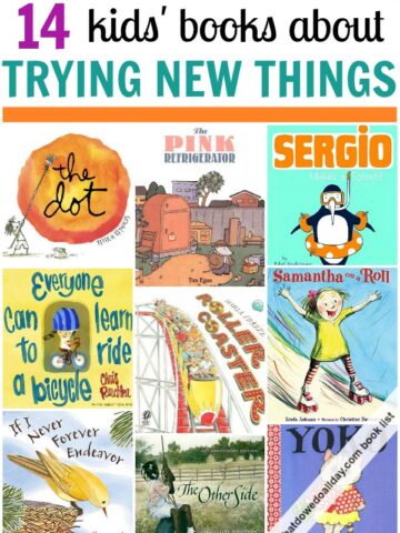 Books about trying new things for kids
