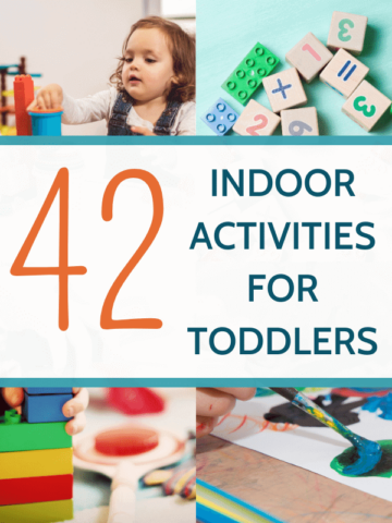 Indoor activities for toddlers to play inside