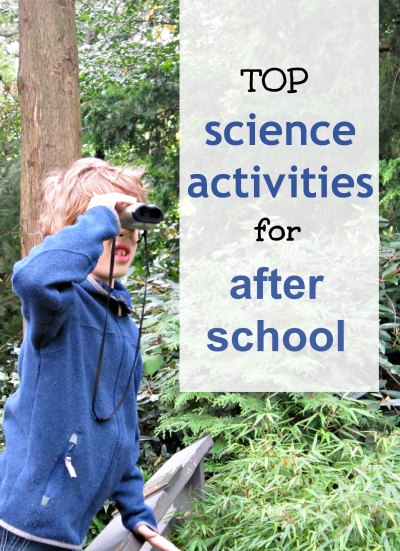 Fun science activities for kids, perfect for after school learning