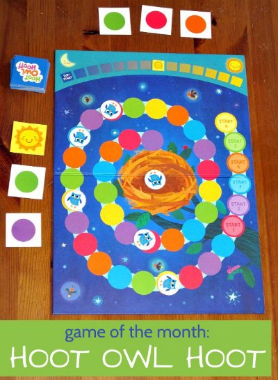 Hoot Owl Hoot is a great cooperative game for kids. No fighting!!!