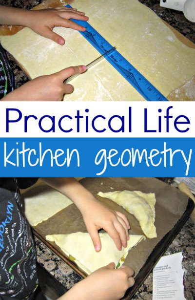 Kitchen geometry with kids is a practical life skill