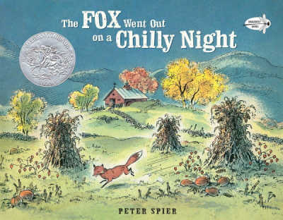 The Fox Went Out on a Chilly Night, children's picture book cover.