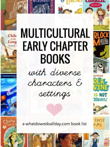 Diverse beginning chapter books for kids ages 6-10