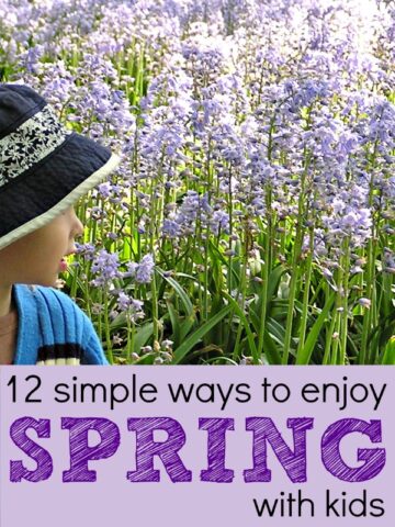 Simple spring activities with kids that the whole family can enjoy.