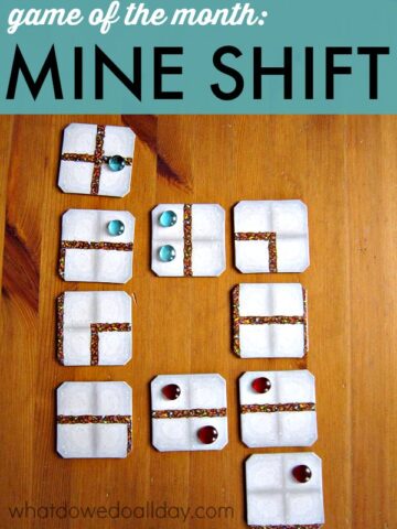 Mine Shift from Mindware is a strategy game for kids.