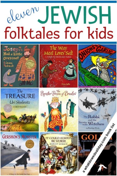 Fun Jewish folktales for kids. Picture books to introduce your kids to Jewish and Yiddish folklore. 