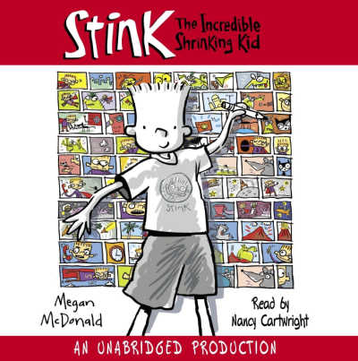 Stink the Incredibly Shrinking Kid audiobook.