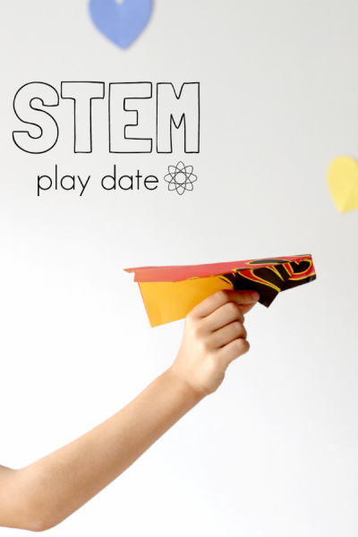 STEM activity for the perfect play date. 