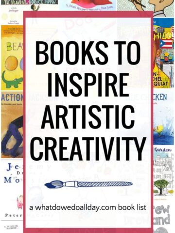 Picture books about art for kids