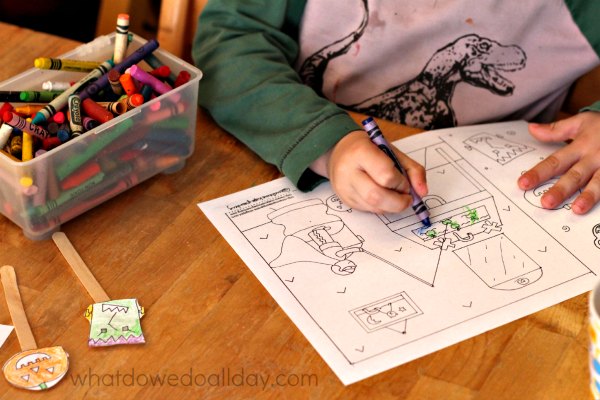 Halloween coloring page for kids