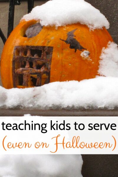 Tips for teaching kids compassion on Halloween.