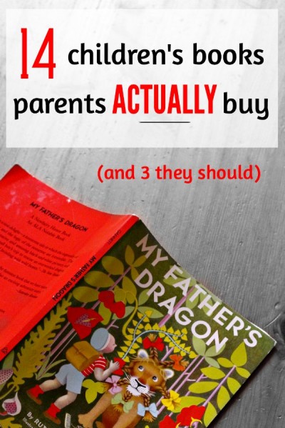 Popular children's books parents buy for their children. 