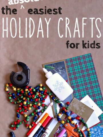 Easy Christmas crafts for kids