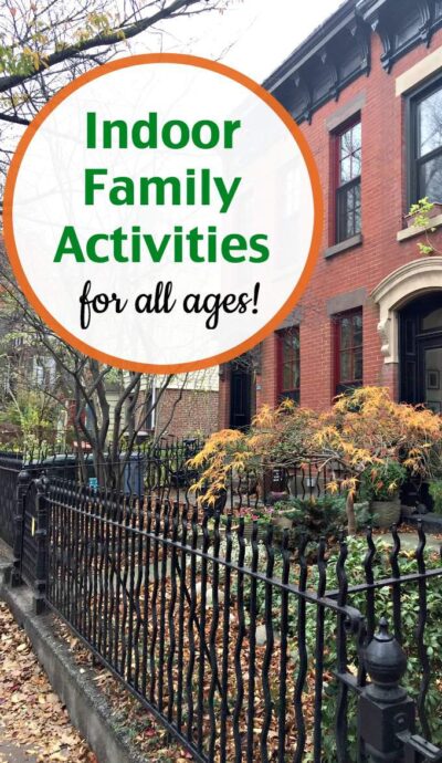 Fun, creative and dramatic  indoor family activities for all ages.
