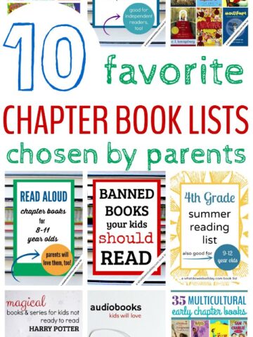 The most popular and best chapter book lists for kids.