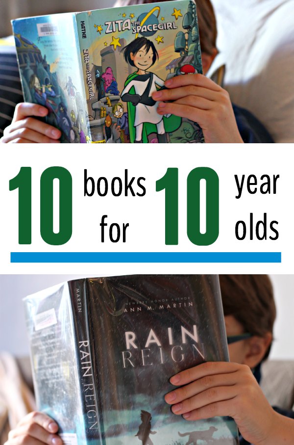 Chapter books for 10 year old boys and girls.