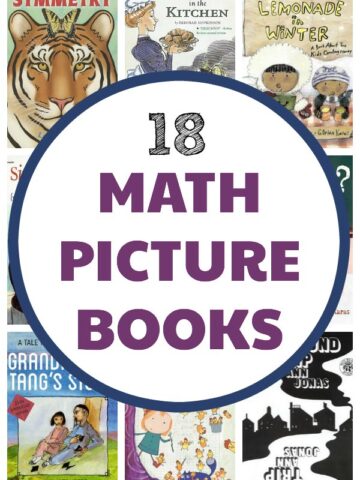 Math picture books to teach concepts in kindergarten to first grade