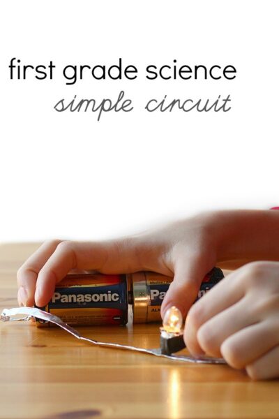 Easy circuit science project with materials you already have.