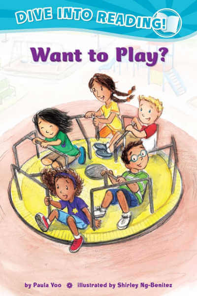 Want to Play, Confetti Kids leveled reader. 
