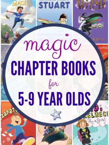 Magic early chapter books perfect for kids ages 5-9 who have just started reading chapter books.