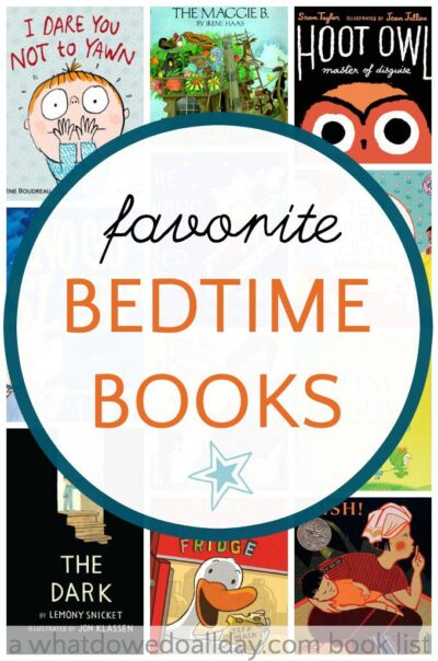 Bedtime books and bedtime stories for kids.