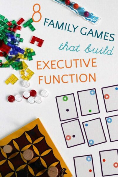 Family games for executive function skill building.