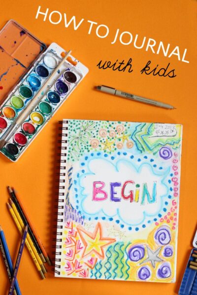 Tips and creative journal ideas for kids.