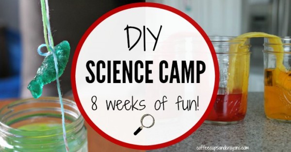 8 week DIY ummer science camp for kids