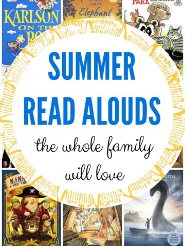 Read aloud books for the summer that everyone will love.