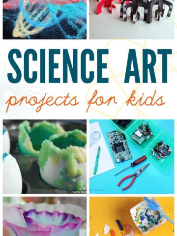 Find dozens of science art projects for kids