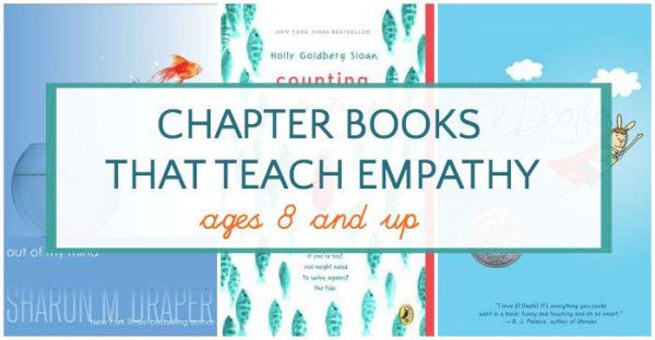 Teach kids empathy and compassion with these chapter books. 
