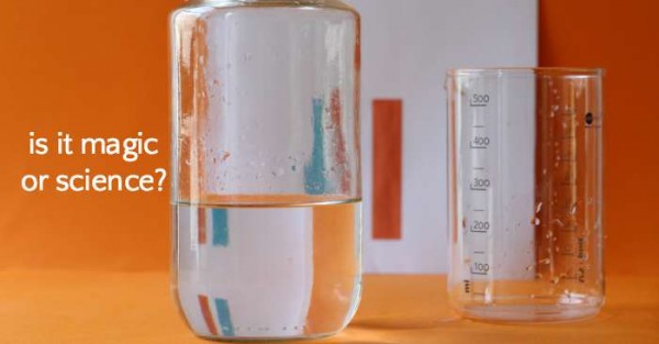 Fun and easy water refraction science experiment to do with the kids.